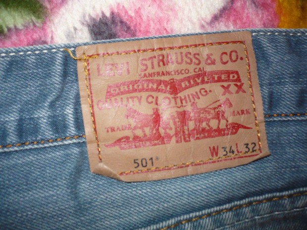 Levis 501 farmernadrg