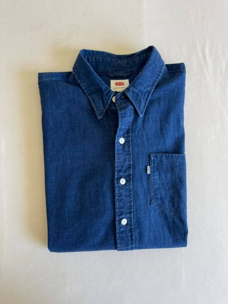 Levis Levi's férfi hosszú ujjú ing M L-es