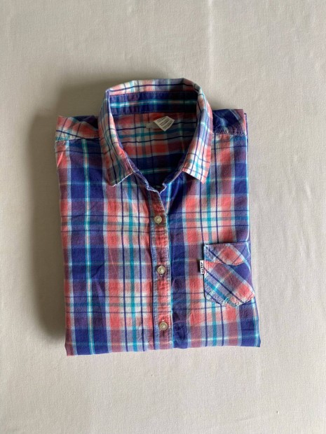 Levis Levi's női kockás hosszú ujjú ing, S-es