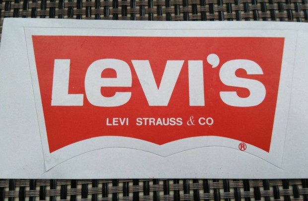 Levis Levis' Jeans matrica 15 cm elad!