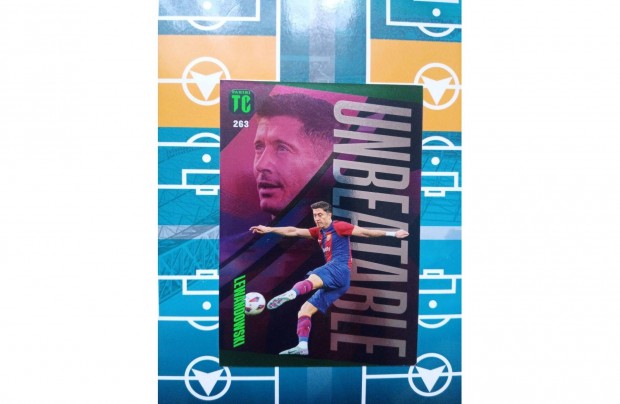 Lewandowski Zld Unbeatable Panini Top Class 2024 focis krtya