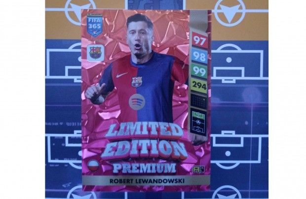 Lewandowski (Barcelona) Panini Fifa 365 2025 Premium Limited krtya