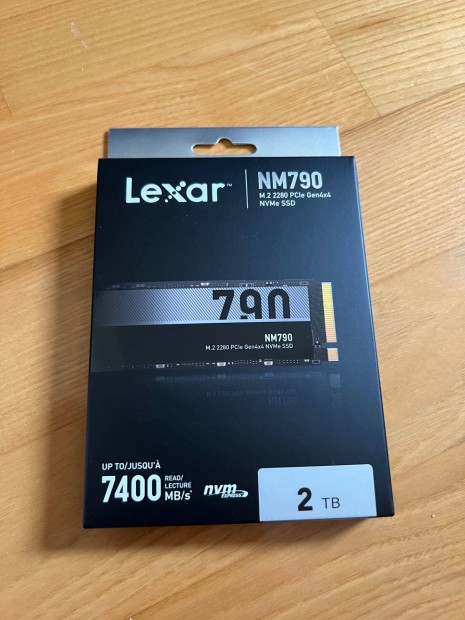 Lexar NM790 2TB M.2 Nvme Pcie 4x SSD GEN4 (Lnm790X002T-Rnnng)