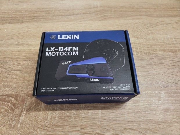 Lexin LX-B4FM motocom Sisakbeszl