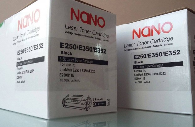 Lexmark nyomtató toner , Lexmark E350 , Lexmark E352 , E450 , E250