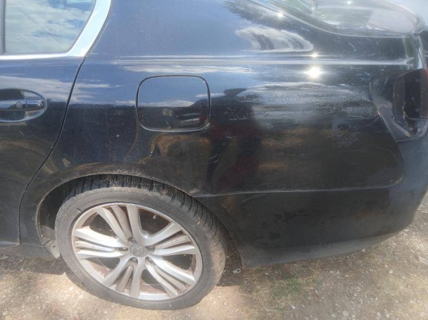 Lexus GS 450 bal hátsó komplett vágott negyed
