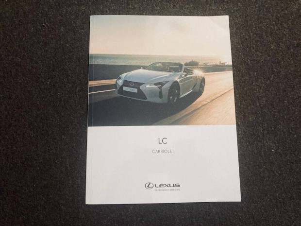 Lexus LC Cabriolet prospektus, exkluzv katalgus, brossra