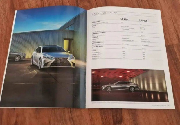 Lexus LS 500 / LS 500h Prospektus 2017 Magyar Nyelv
