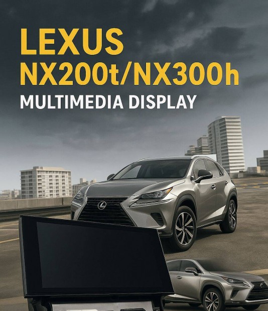 Lexus NX Az10 Hybrid 300h Multimédia navigáció kijelző 10R030448
