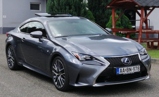 Lexus RC 300h F Sport Navi Sunroof CVT Foglalóz...