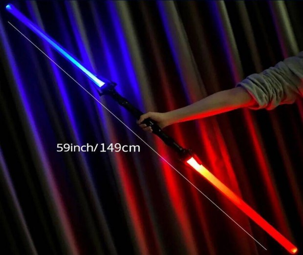 Lézerkard party kellék starwars ajándék gyereknek 1 pár (2db!)