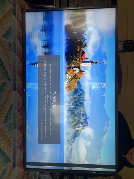 Lg50"-os kijelző hibás tv eladó .