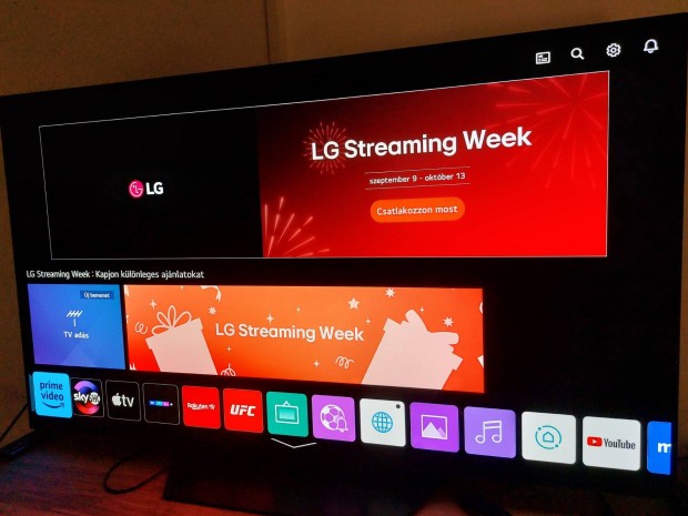 Lg 140cm 4k uhd smart Oled tv.