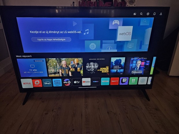 Lg 4k 108cm-es ips prmium smart tv 