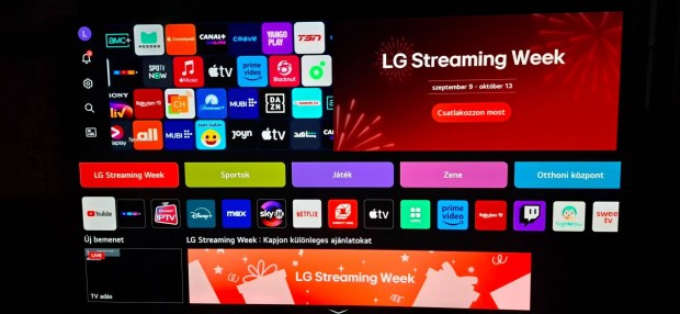 Lg 55C3 Oled tv ujszer llapotban elad