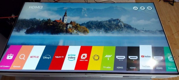 Lg 55uh950v 139cm, smart, wifi, 4k, slim, passz�v 3D, cs�cs modell