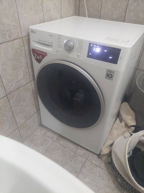 Lg mosószárítógép mosógép