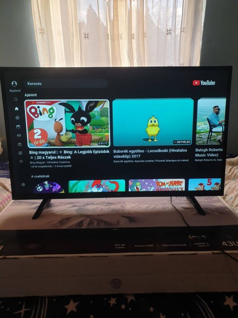 Lg smart tv 108 cm 4k