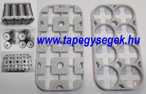 Li-Ion, 8db 32650 vagy 32700, akkumultor cella sszekapcsol