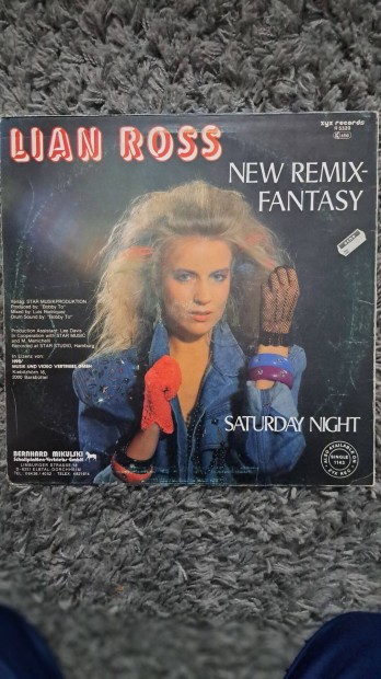 Lian Ross : The New Remix maxi bakelit lemez