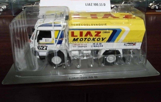 Liaz 100.55 Dakar "Cheh TGK DEA" kisauto modell 1/43 Elad