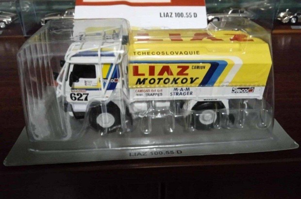 Liaz 100.55 Dakar "Cheh TGK DEA" kisauto modell 1/43 Elad