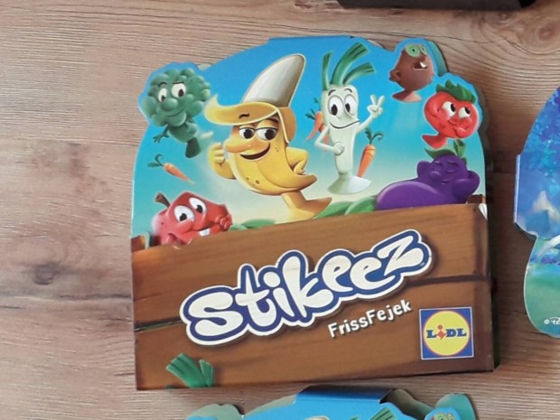 Lidl Stikeez Frissfejek teljes gyjtemny / sorozat / album