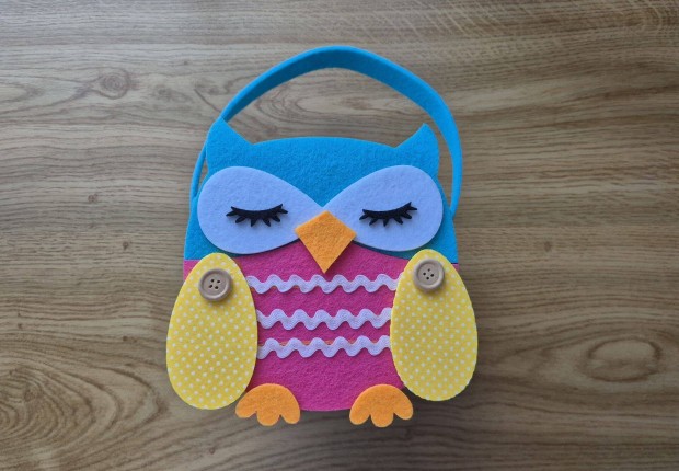 Lidl bagoly mint�s filc gyerek kos�r A