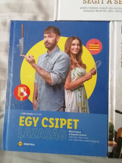Lidl szak�csk�nyv, vadonat�j, legolcs�bban