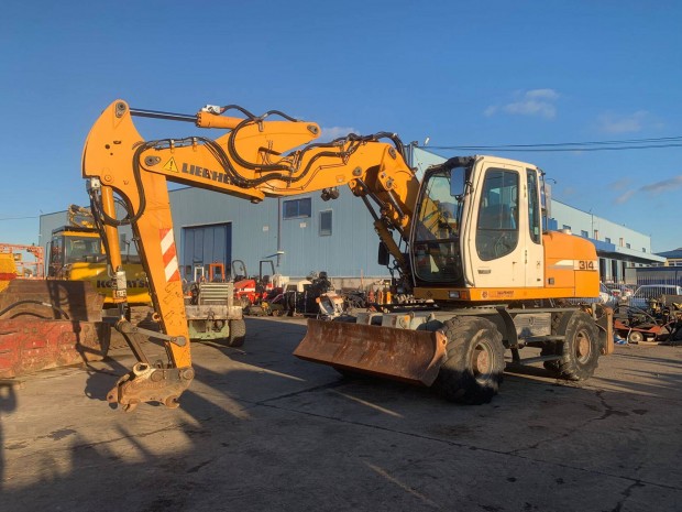 Liebherr A314 Litronic gumikerekes kotr