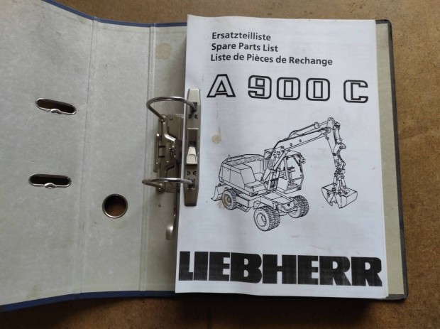 Liebherr A 900 C markol alkatrszkatalgus