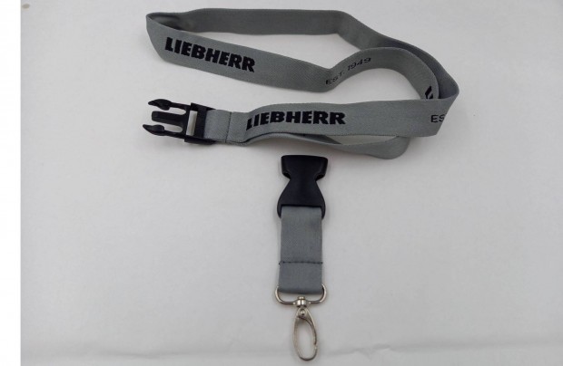 Liebherr nyakba akasztható kulcstartó Eredeti-Original