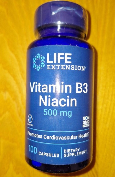 Life Extension Niacin 500g, 4db