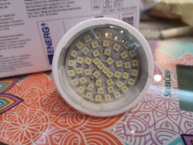 Life Light Led energiatakarkos spotlmpa 2,4W GU10