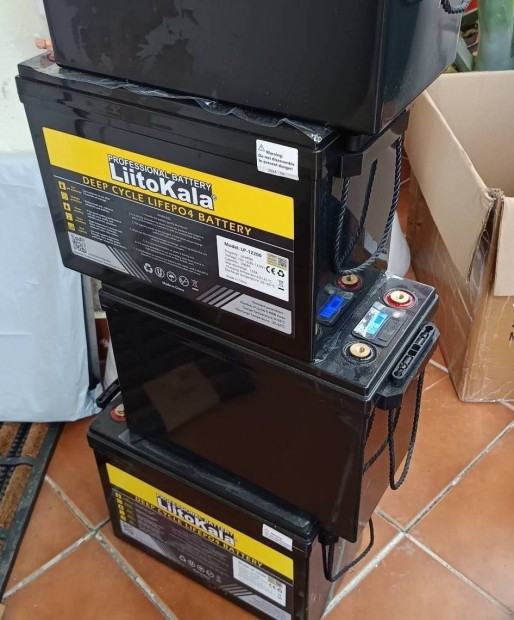 Lifepo4 12V 200Ah. munka akkumulátor