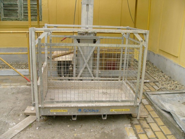 Lift, Felvonó, Böcker tip. teherfelvonó