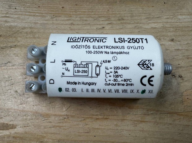 Lightronic LSI-250T1 elektronikus gyjt