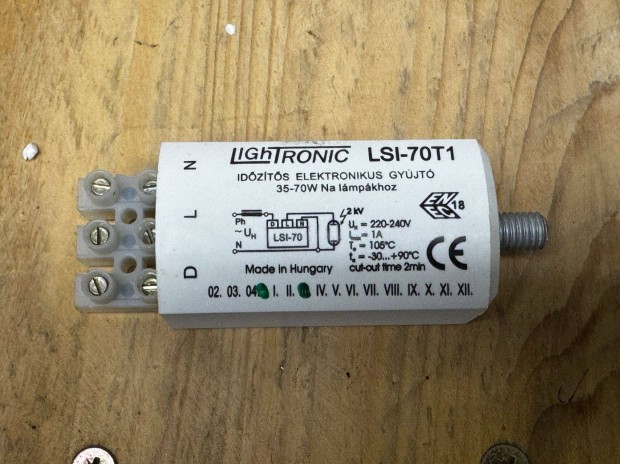 Lightronic LSI-70T1 idzts elektronikus gyjt Na lmpkhoz