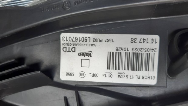 Ligier JS60 első fényszóró