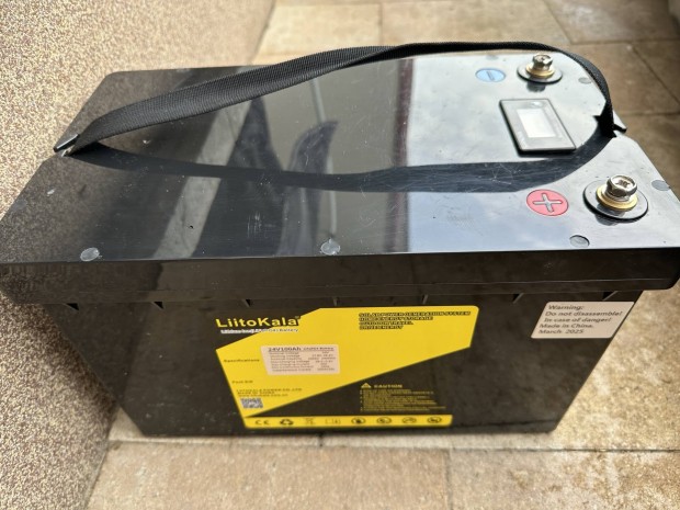 Liitokala Lifepo 24V 100ah lithium ion akkumltor elad