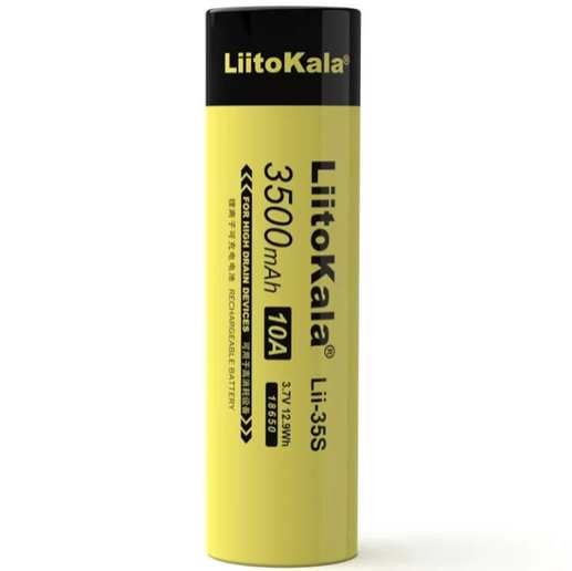 Liitokala Lii35S 3500mAh 10A 18650 Akkumultor Hegeszthet(4998)