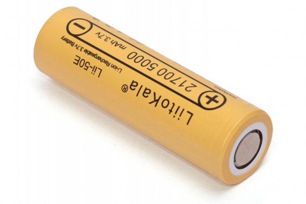 Liitokala Lii-50E 21700 5000mah jratlthet akkumultor 3,7 V