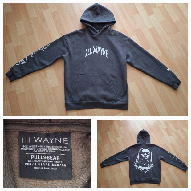 Lil Wayne pulver pulcsi Pull&Bear S mret