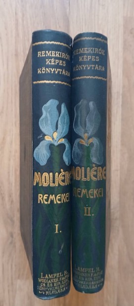 Liliomos szecessziós sorozat Petőfi, Moliere Nibelung,