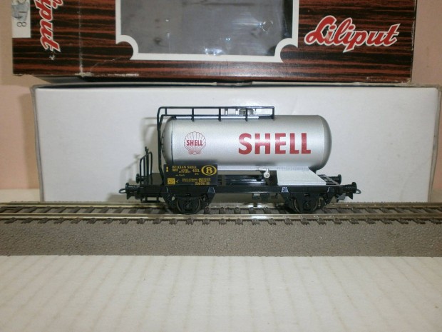 Liliput 250.48 - SNCB " Shell" - tartly kocsi - H0