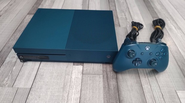 Limitált Kék Xbox One S 500gb Konzol Magyar Menü+Választható Játék!
