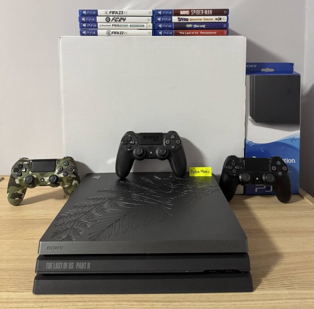 Limitlt,Last Of Us Part II PS4 Pro,akr kiegsztkkel/beszmts ok