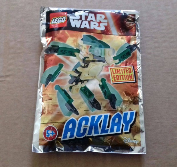 Limitlt Star Wars LEGO Acklay szrny a geonzisi arnbl ptsivel