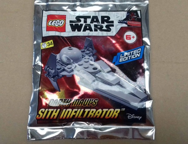 Limitált Star Wars LEGO Darth Maul Sith Infiltrator 7961 75096 75224 é