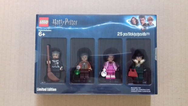 Limitált, bontatlan LEGO Harry Potter 5005254 Minifigura gyűjtemény ut
